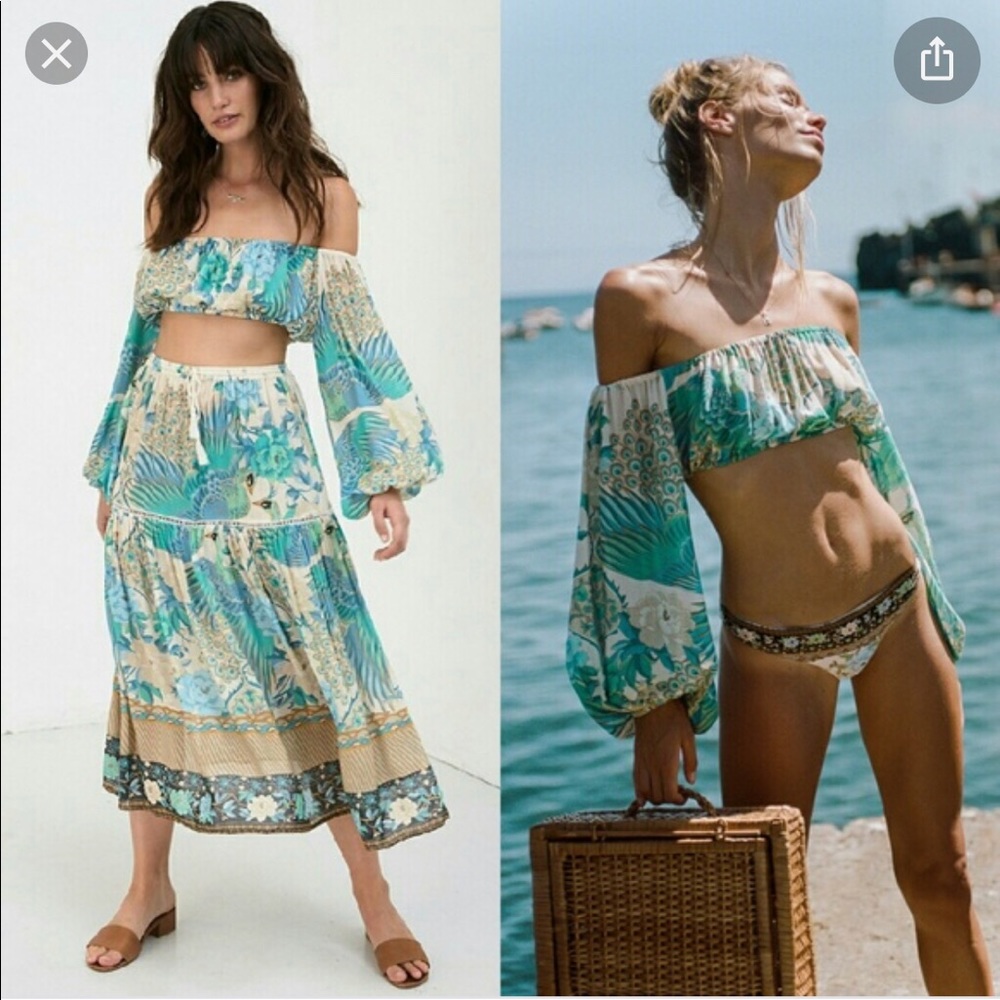 Spell & the Gypsy Cloud dancer crop top